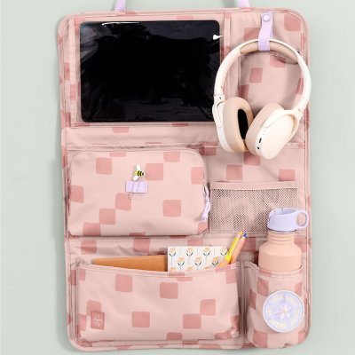 Lässig Kapsář do auta Wrap-to-Go Pattern Party - Rose - obrázek