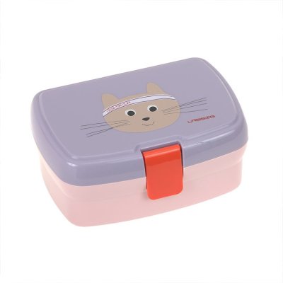 Lässig Svačinový box Lunchbox Tiny Team - Cat