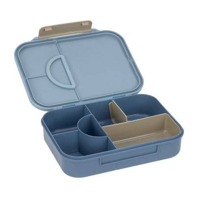 Lässig Svačinový Bento box Pattern Party - Blue/Green - obrázek