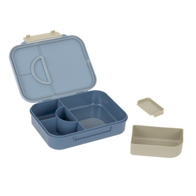 Lässig Svačinový Bento box Pattern Party - Blue/Green - obrázek