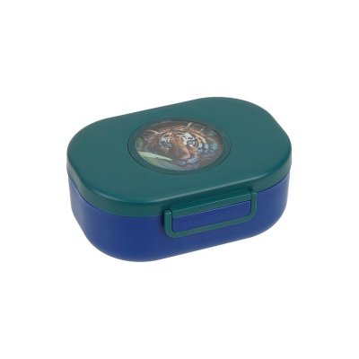 Lässig Svačinový box Snack & Style Unique - Blue/Green