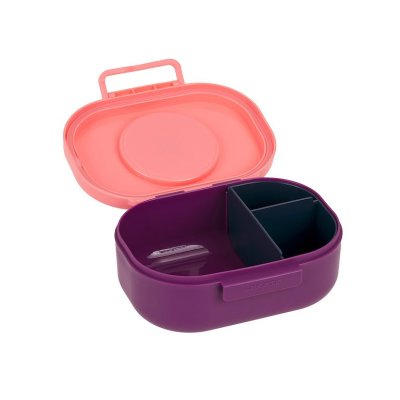 Lässig Svačinový box Snack & Style Unique - Berry/Pink - obrázek