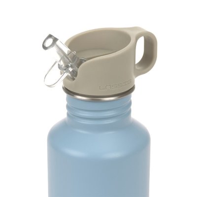 Lässig Nerezová láhev s pítkem Pattern Party 500 ml - Blue/Green - obrázek