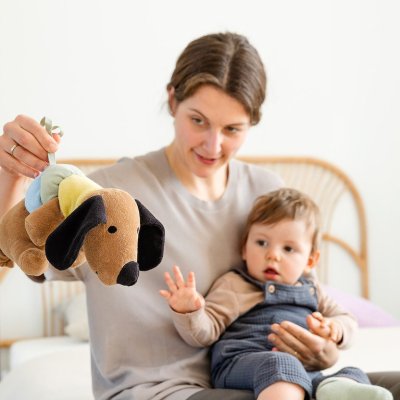 Lässig Hudební hračka Little Mateys - Dog - obrázek