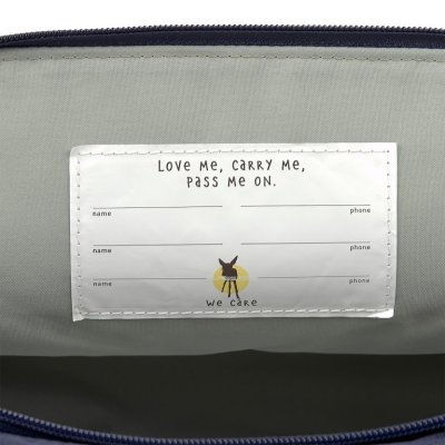 Lässig Dětský batoh Mini Rolltop Backpack Little Gang - Navy - obrázek