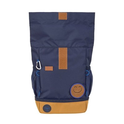 Lässig Dětský batoh Mini Rolltop Backpack Little Gang - Navy - obrázek