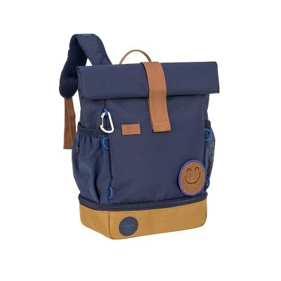 Lässig Dětský batoh Mini Rolltop Backpack Little Gang - Navy