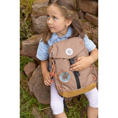 Lässig Dětský batoh Mini Outdoor Backpack Nature - Hazelnut - obrázek
