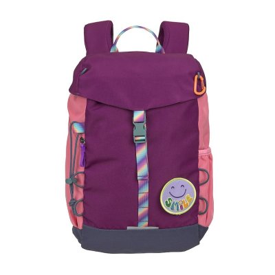 Lässig Dětský batoh Big Backpack Outdoor Unique - Berry/Pink