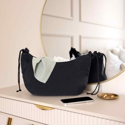 Lässig Přebalovací taška Lunua Bum Bag Up - Black - obrázek