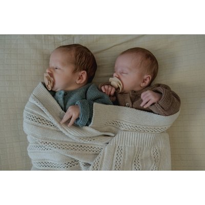 Lodger Deka Newborn Merino Tan - Birch - obrázek