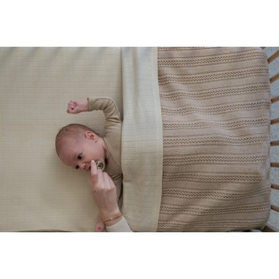 Lodger Deka Newborn Merino Tan - Beige - obrázek