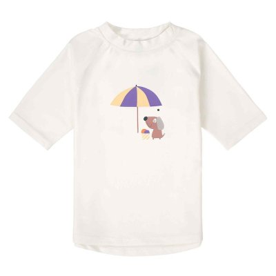 Lässig Rashguard s krátkým rukávem Ice Cream/Dog - Sea Salt, 13 - 18 m