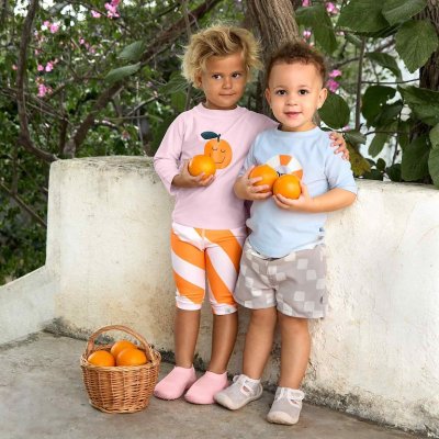 Lässig Rashguard s krátkým rukávem Swim Ring - Illusion Blue, 19 - 24 m - obrázek