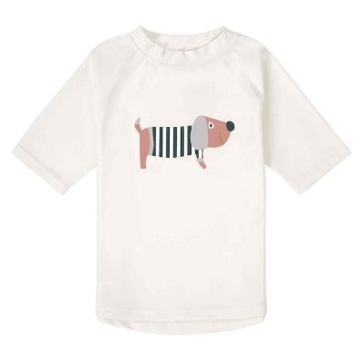Lässig Rashguard s krátkým rukávem Beach Dog - Sea Salt, 19 - 24 m