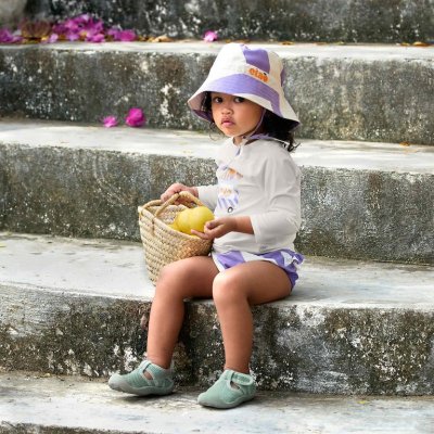 Lässig Plavky Stripes - Purple/Sea Salt, 13 - 18 m - obrázek