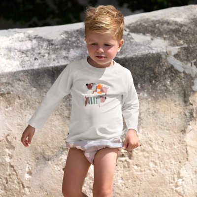 Lässig Plavky Checkerboard - Stone/Sea Salt, 13 - 18 m - obrázek