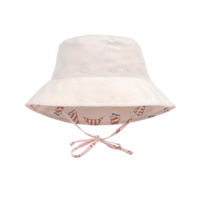 Lässig Bucket Hat Oboustranný klobouček Ice Cream - Pale Pink, 7 - 12 m - obrázek