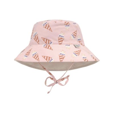 Lässig Bucket Hat Oboustranný klobouček Ice Cream - Pale Pink, 12 - 36 m