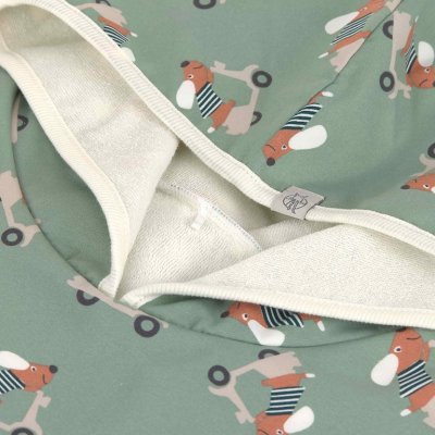 Lässig Pončo Scooter/Dog - Green - obrázek