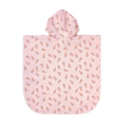 Lässig Pončo Ice Cream - Pale Pink - obrázek