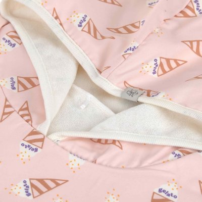 Lässig Pončo Ice Cream - Pale Pink - obrázek