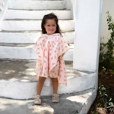 Lässig Pončo Ice Cream - Pale Pink - obrázek