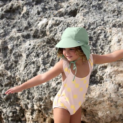 Lässig Flap Hat Klobouček proti slunci - Green, 12 - 36 m - obrázek