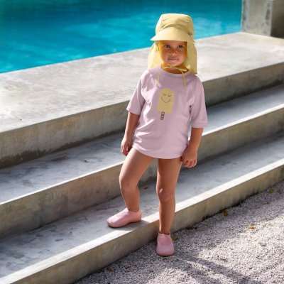 Lässig Flap Hat Klobouček proti slunci - Pale Yellow, 12 - 36 m - obrázek