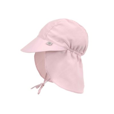 Lässig Flap Hat Klobouček proti slunci - Pale Pink, 7 - 12 m