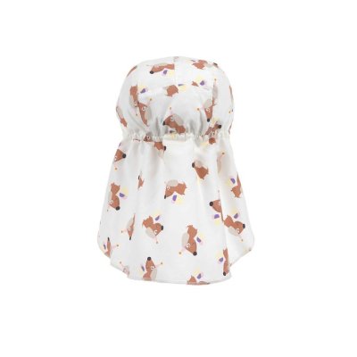 Lässig Flap Hat Klobouček proti slunci Ice Cream/Dog - Sea Salt, 7 - 12 m - obrázek