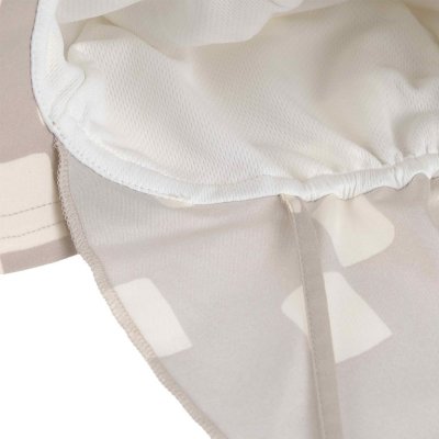 Lässig Flap Hat Klobouček proti slunci Checkerboard - Stone/Sea Salt, 7 - 12 m - obrázek