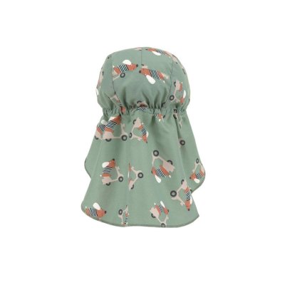 Lässig Flap Hat Klobouček proti slunci Scooter/Dog - Green, 12 - 36 m - obrázek
