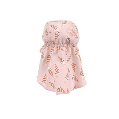 Lässig Flap Hat Klobouček proti slunci Ice Cream - Pale Pink, 12 - 36 m - obrázek