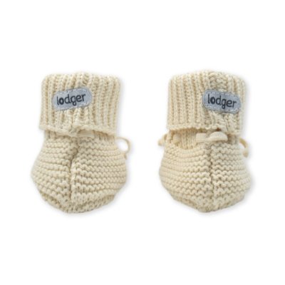 Lodger Slipper Knit Butter 0 - 6 měsíců - obrázek