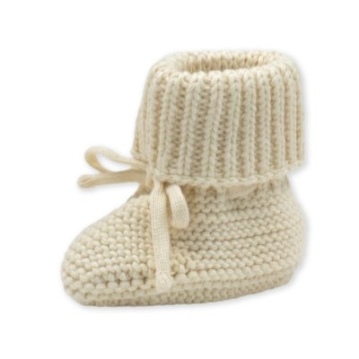 Lodger Slipper Knit Butter 0 - 6 měsíců - obrázek