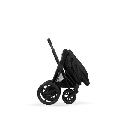 Cybex Platinum ePriam Style Podvozek + Základ sportovního sezení - Matt Black - obrázek