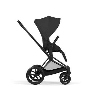 Cybex Platinum Priam Comfort Kompletní kočárek - Matt Black/Sepia Black - obrázek