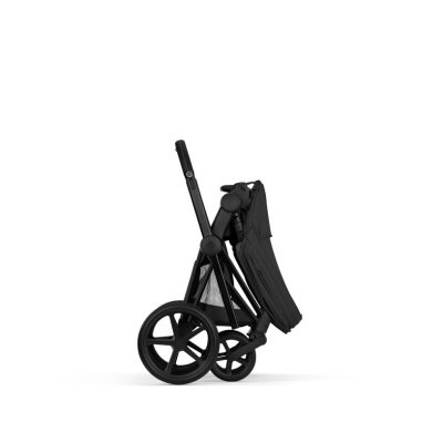 Cybex Platinum Priam Comfort Kompletní kočárek - Matt Black/Sepia Black - obrázek