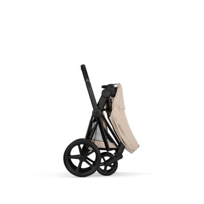 Cybex Platinum Priam Comfort Kompletní kočárek - Matt Black/Cozy Beige - obrázek