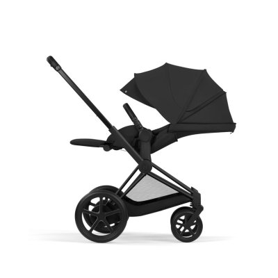 Cybex Platinum ePriam Comfort Kompletní kočárek - Matt Black/Sepia Black - obrázek