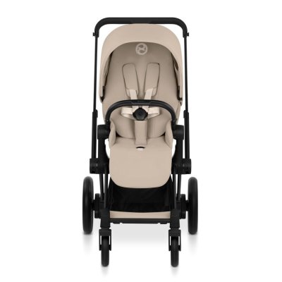 Cybex Platinum ePriam Comfort Kompletní kočárek - Matt Black/Cozy Beige - obrázek