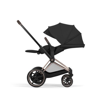 Cybex Platinum ePriam Comfort Kompletní kočárek - Rosegold/Sepia Black - obrázek