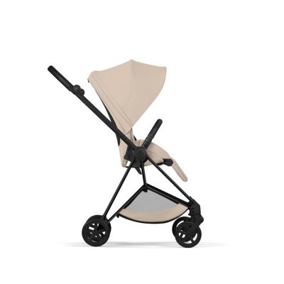 Cybex Platinum Mios Comfort Kompletní kočárek - Matt Black/Cozy Beige - obrázek