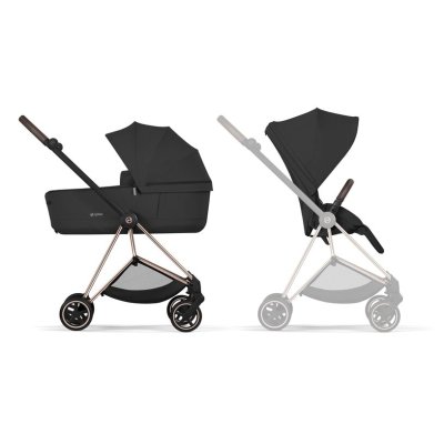 Cybex Platinum Mios Comfort Kompletní kočárek - Rosegold/Sepia Black - obrázek
