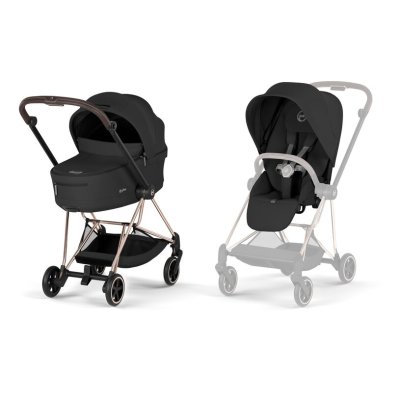 Cybex Platinum Mios Comfort Kompletní kočárek - Rosegold/Sepia Black