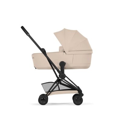 Cybex Platinum Coya Comfort Kompletní kočárek - Matt Black/Cozy Beige - obrázek