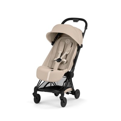 Cybex Platinum Coya Comfort Kompletní kočárek - Matt Black/Cozy Beige - obrázek