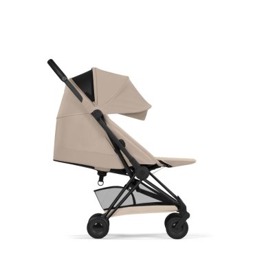 Cybex Platinum Coya Comfort Kompletní kočárek - Matt Black/Cozy Beige - obrázek