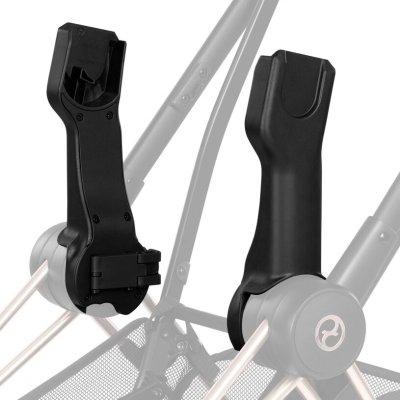 Cybex Platinum Coya Adaptéry - Black - obrázek